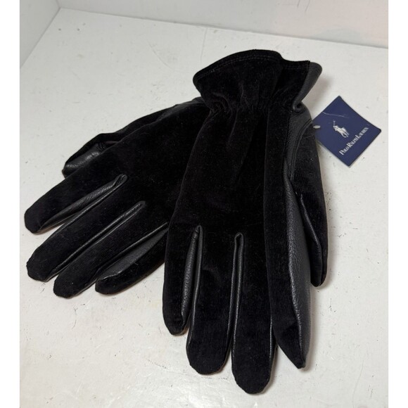 Polo by Ralph Lauren Other - Vintage Polo Ralph Lauren Gloves Mens XL Black Thinsulate NEW